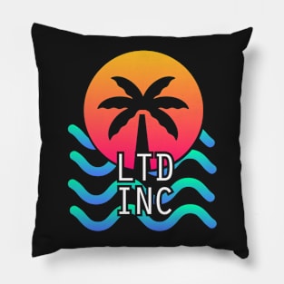 LTD INC - Aesthetic Vaporwave Vibes Pillow