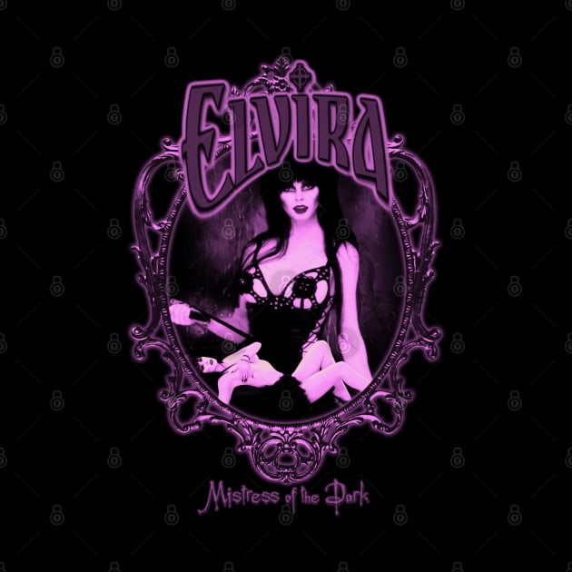 Elvira. Framed Mistress. (Version 3) by The Dark Vestiary