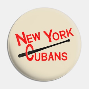 Defunct New York Cubans Baseball Team Pin