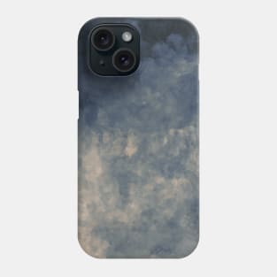 Blue smoke Phone Case