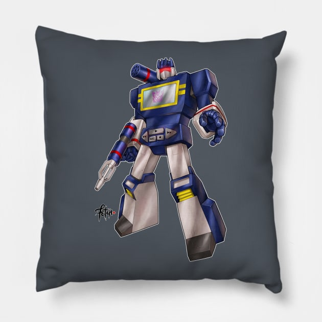 Soundwave Pillow by Fetch