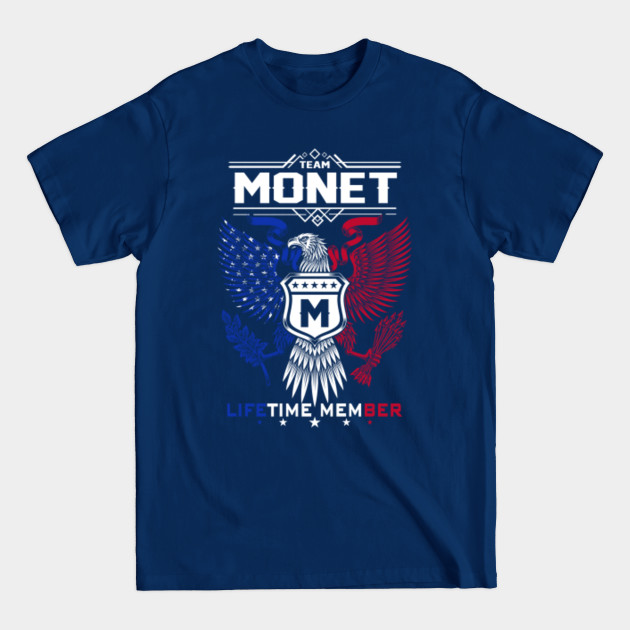 Disover Monet Name T Shirt - Monet Eagle Lifetime Member Legend Gift Item Tee - Monet - T-Shirt