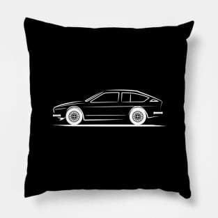 Alfa Romeo Alfasud White Pillow