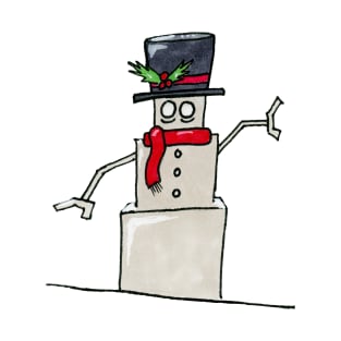 Snowman Bot T-Shirt