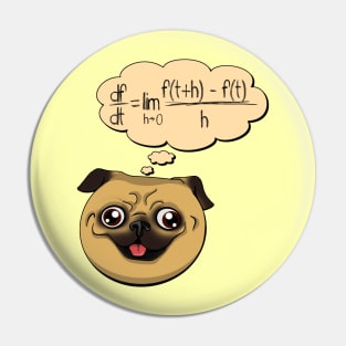 Pug thoughts Pin