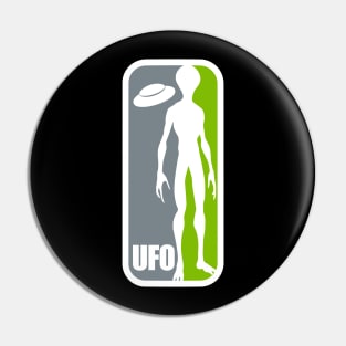 UFO Alien Pin