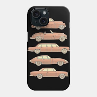 Bright Classic Cars Phone Case