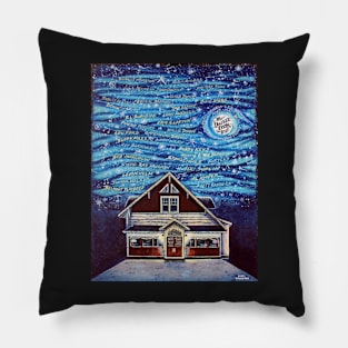 'The Double Door Inn' Pillow