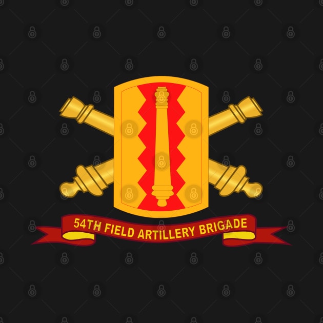 54th Field Artillery Brigade - SSI w Br - Ribbon by twix123844