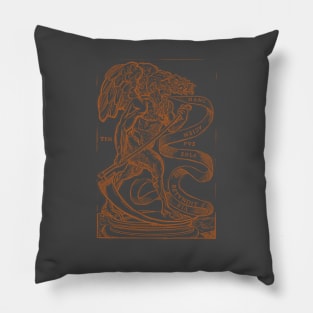 Saturn, Father Time, Chronos, Capricorn Pillow