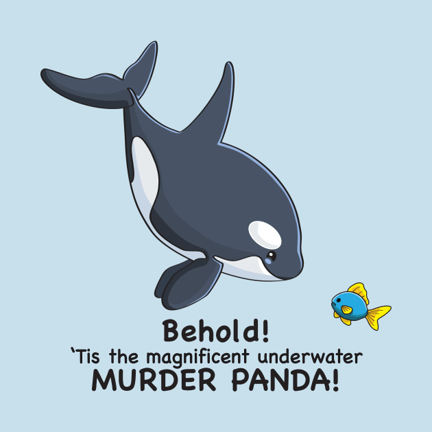 Underwater Murder Panda! by PocketPandas