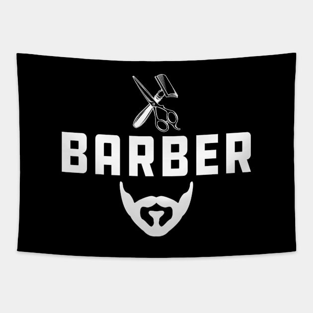 Barber Tapestry by KC Happy Shop