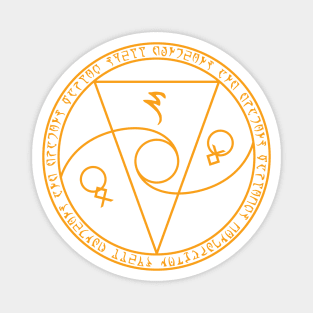 Runic School of Conjuration (No Text) Magnet