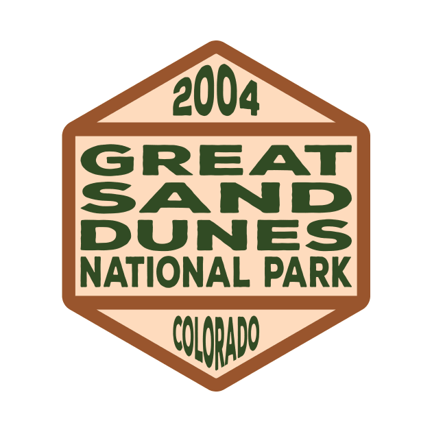 Great Sand Dunes National Park & Preserve badge by nylebuss