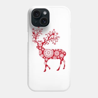 Reindeer Silhouette Phone Case