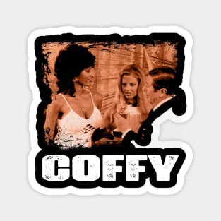 Soul Sister Superhero Pam Grier's Coffys Genre Tee Magnet