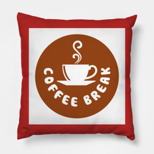 Coffee Break Pillow