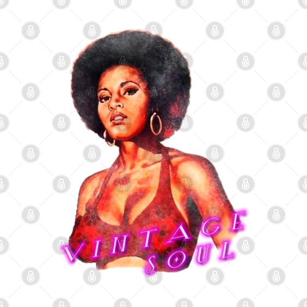 80s Soul Vintage Beauty Girl by 8 Fists of Tees