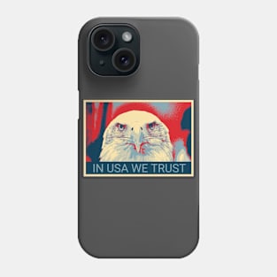 In USA we trust - Shepard Fairey style design Phone Case