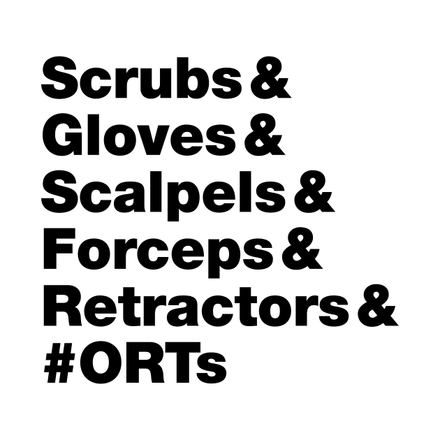 Scrubs, Gloves Scalpels, Forceps, Retractors - ORTs by neodhlamini