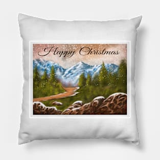 Christmas cards Pillow