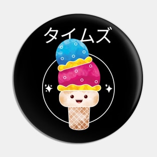 HAPPY ICE CREAM Pin