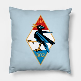 WWII No. 302 Polish Fighter Squadron Emblem Poland Air Force Pillow