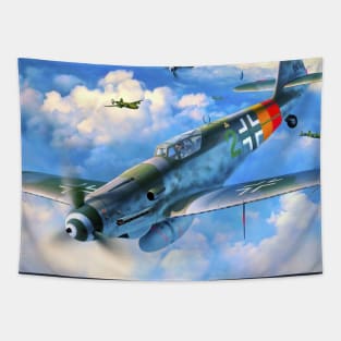 Bf109 Interception Tapestry