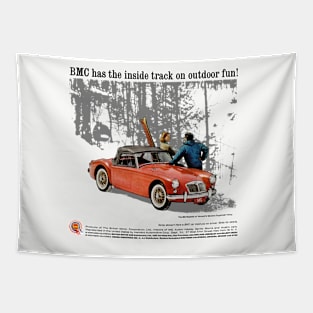 MG MGA - advert Tapestry