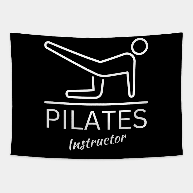 Pilates Instructor Tapestry by MtWoodson