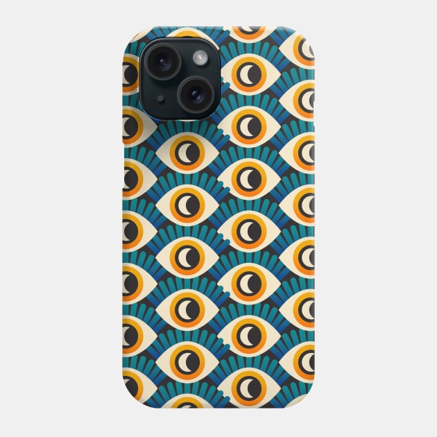 Witchy Moon Eye Phone Case by Tamara Lance