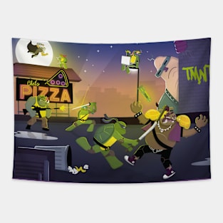 TMNT Fight Tapestry