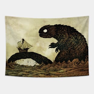 Leviathan & Ship Tapestry