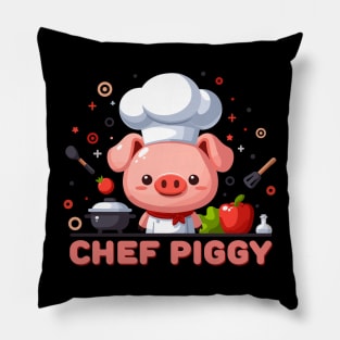 Chef Piggy: Pigging Out Pillow