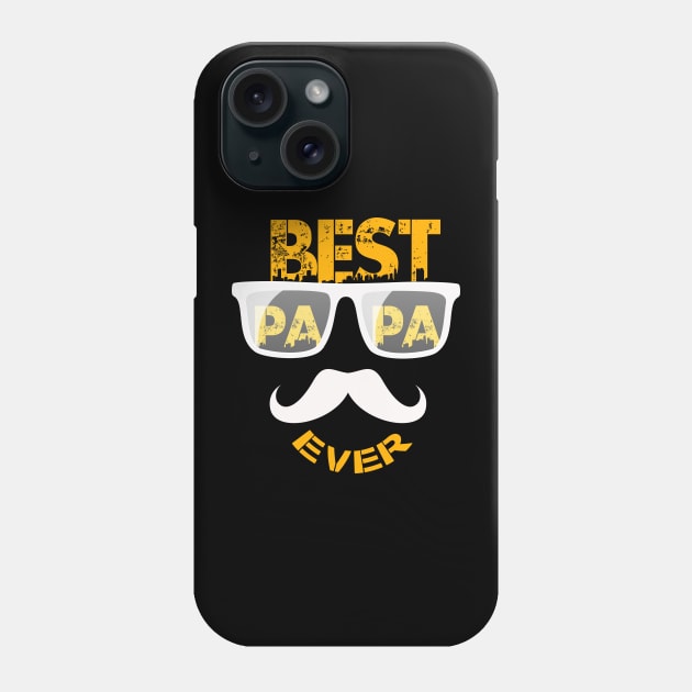 Best Papa Ever Phone Case by Najem01