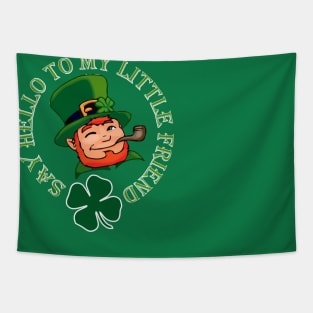 Say hello to my little Leprechan Friend! Tapestry
