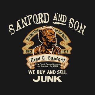Fred Sanford Seller of Fine Second Hand Junk Sanford and Son T-Shirt
