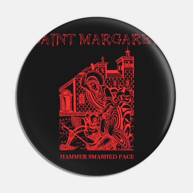 Cannibal Corpse parody Saint Margaret icon Pin by thecamphillips
