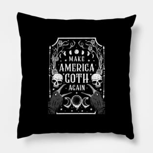 Make America Goth Again T-Shirt Pillow