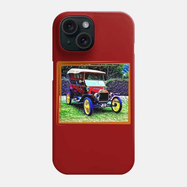 Ford Model T Phone Case by Arie