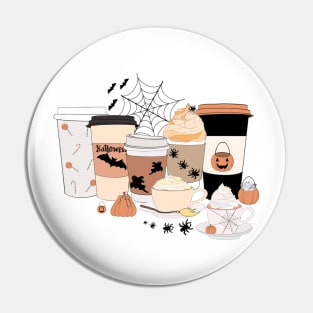 Halloween Coffee Pin