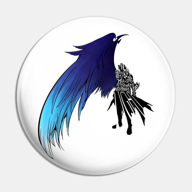 One Winged Angel (LIGHT) Pin by NeoSora
