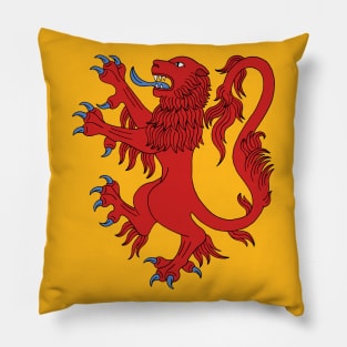 Lion Rampant Gules Pillow