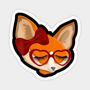 Cute Fox Animal Lover Magnet