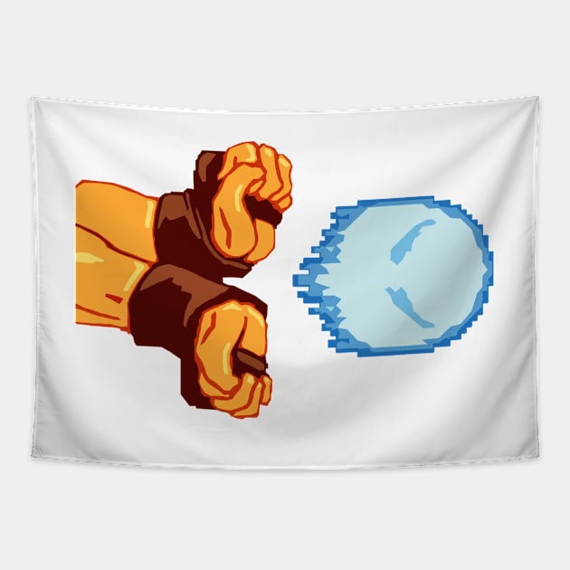 HADOUKEN! Tapestry by LAZYJStudios