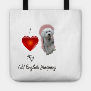 Old English Sheepdog Tote