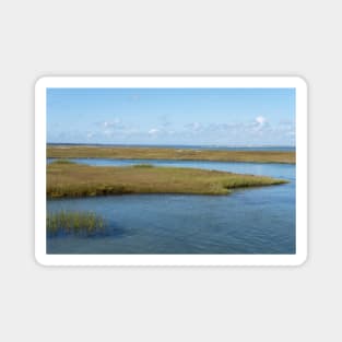 A beautiful view of the Salt Marshes, Gray's Beach Magnet