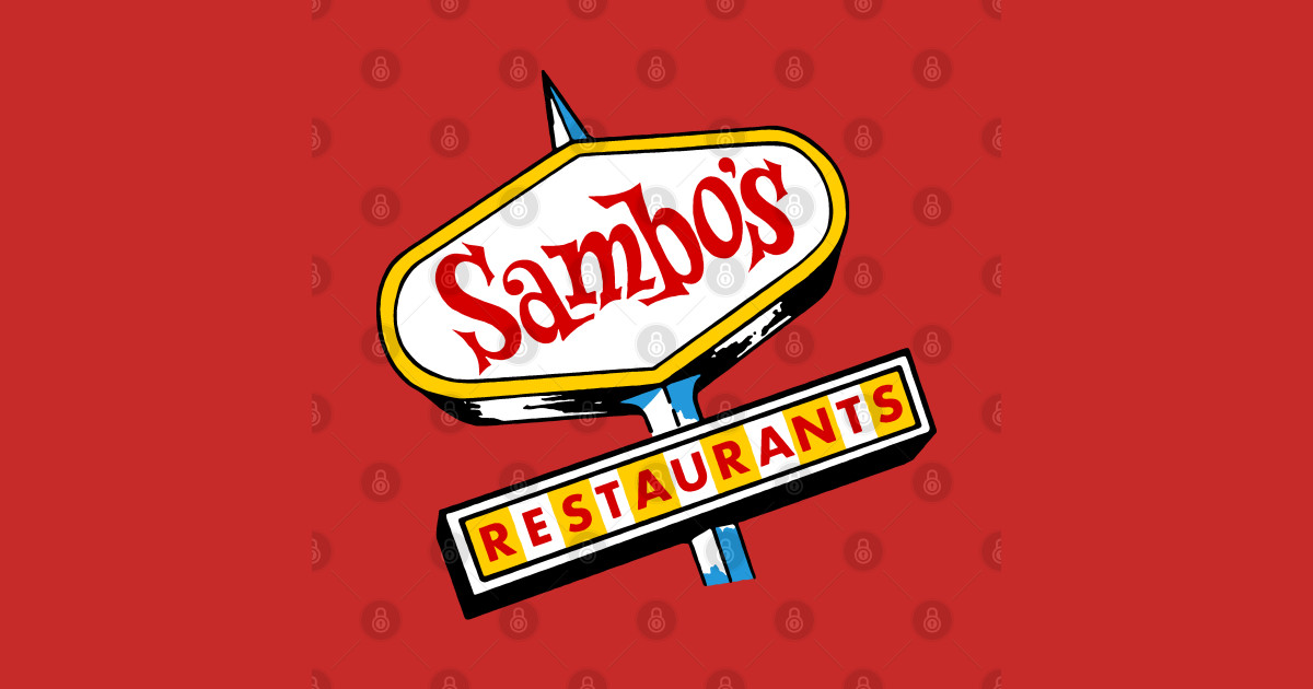 Sambo's Restaurant Sign Vintage TShirt TeePublic