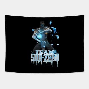 Team Sub-Zero Mortal Kombat Pro Kompetition Tapestry