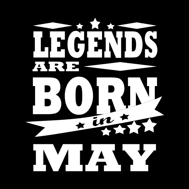 LEGENDS ARE BORN IN MAY - Born In May - Pin | TeePublic